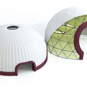 现代帐篷3D模型下载